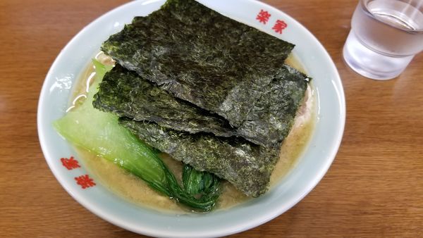 「こってりとんこつラーメン　小」@樂家の写真