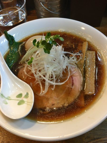 「味玉特選醤油ソバ」@麺処 鶴舞屋の写真