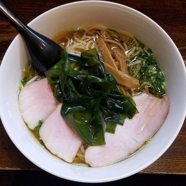 「いりこそば750円」@中華そば いぶきの写真