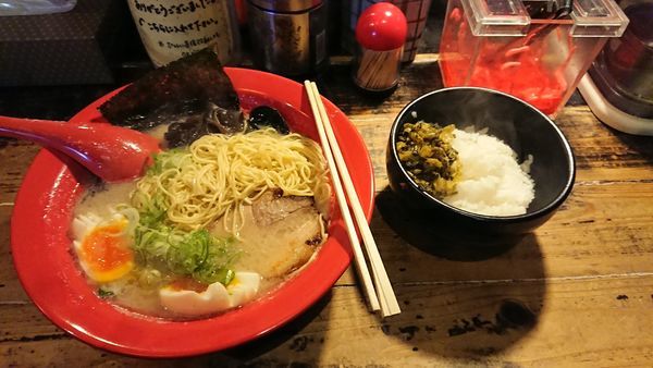 「長浜ラーメン」@ラーメン 五ノ神の写真