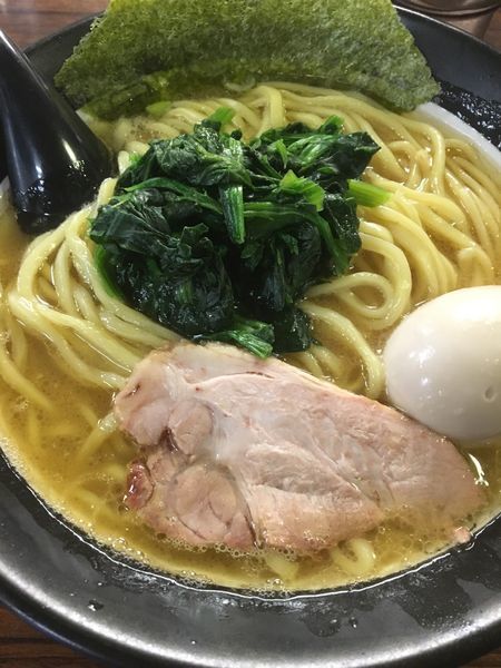 「太麺 味玉 大盛」@百麺 中目黒店の写真