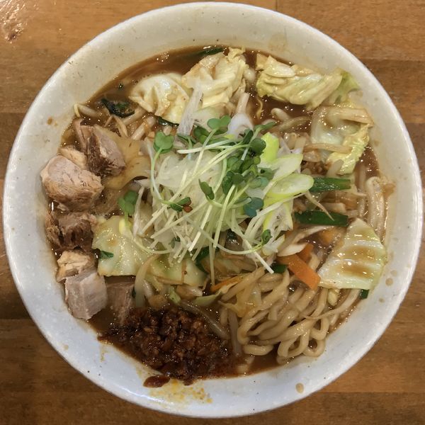 「野菜味噌そば ¥880円」@ふうびの写真