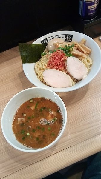 「海老つけ麺（並盛）９００円」@博多とんこつラーメン 貴太郎の写真