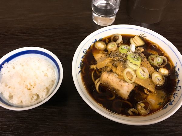 「中華そば小 ＋ ライス」@西町大喜 西町本店の写真