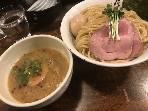 「特製鶏白湯つけ麺 大盛」@麺屋 藤しろ 目黒店の写真