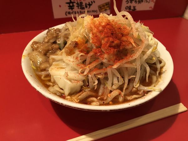 「小豚そば 辛味」@ひたちなか大盛軒の写真