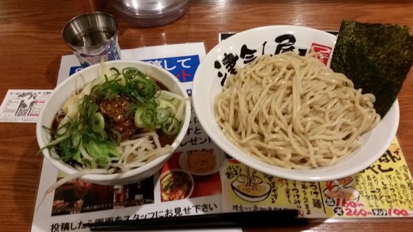 「12月限定　肉味噌つけめん　あつもり」@つけ麺津気屋 武蔵浦和の写真