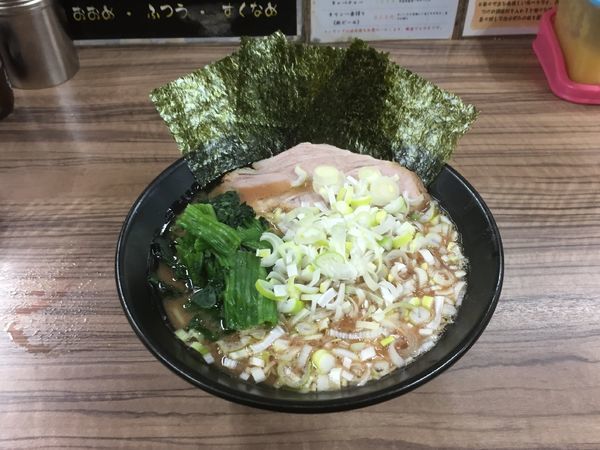 「白ねぎラーメン」@武道家 龍の写真