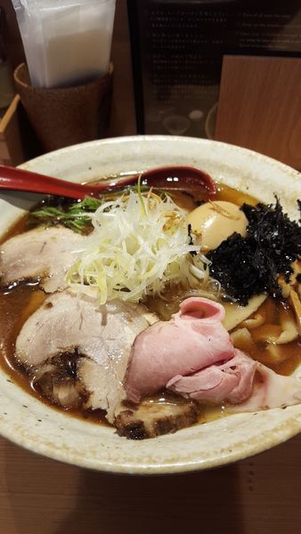 「得製焼きあご塩らーめん」@焼きあご塩らー麺 たかはし 上野店の写真