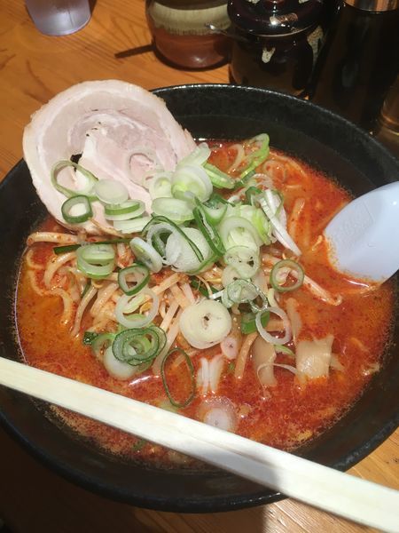 「辛味噌ラーメン」@こってりらーめん せきやけの写真