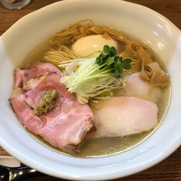 「特製塩ラーメン」@ラーメン 健やかの写真