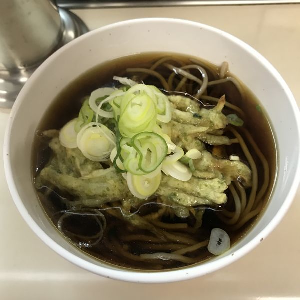 「天ぷら（￥480）」@そば処 弁菜亭 7・8番ホーム店の写真
