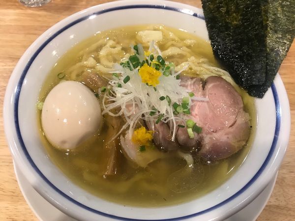 「特製中華そば(塩)」@手打式超多加水麺 ののくらの写真