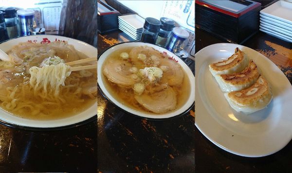 「『チャーシュー麺+餃子3個(￥850+250)』」@麺や 雷桜の写真