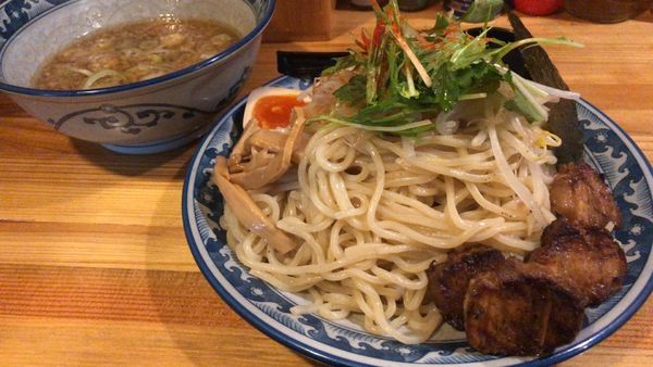 「チャーシュー醤油つけ麺 ダブル」@田能久の写真