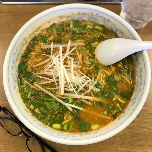 「旨辛ニラそば」@福しん 公会堂前店の写真