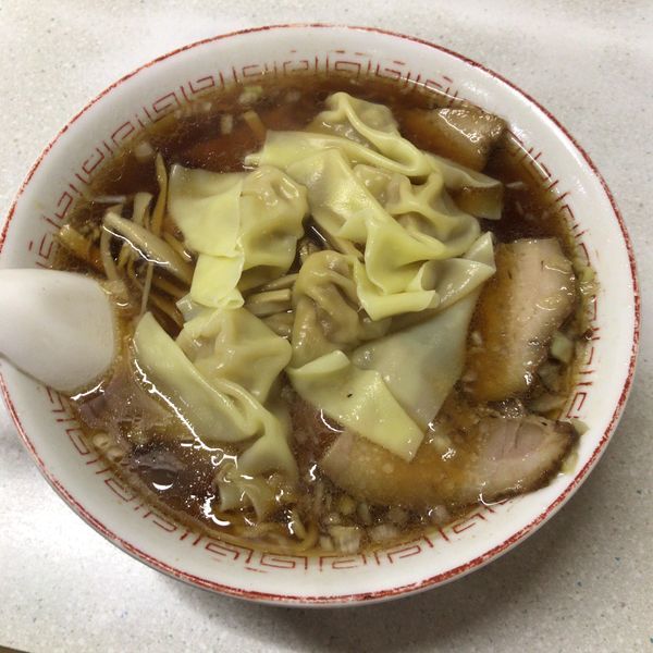「チャーシューワンタンメン800円」@ラーメン 天一の写真