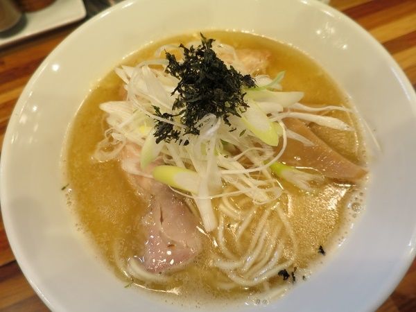 「らーめん銀だら搾り」@鮮魚らーめん 五ノ神水産の写真