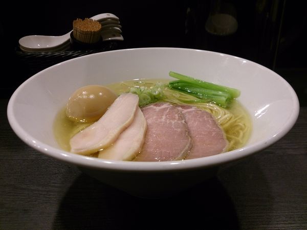 「特製芳醇鶏そば(塩)」@麺や 福はらの写真