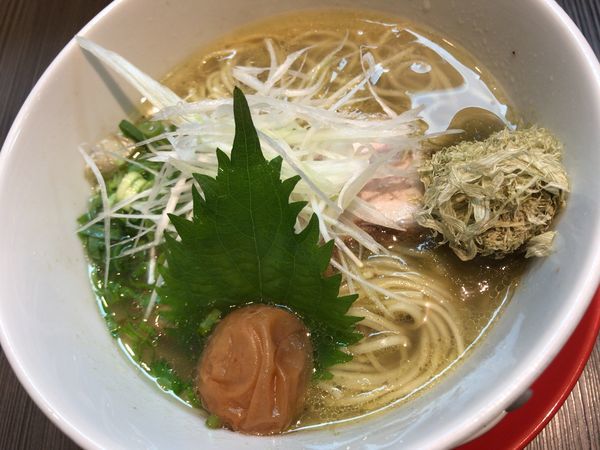 「梅塩らーめん」@柳麺 呉田-goden-の写真