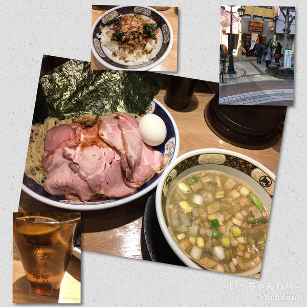 「特製すごい煮干しつけ麺 中盛 300g 1100円 他」@ラーメン凪 川口東口駅前店の写真