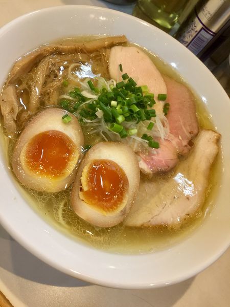 「【限定】天草大王の塩らーめん ￥750」@麺屋 扇 SENの写真