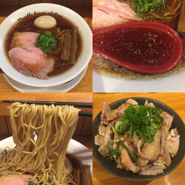 「醤油 ¥790 & 肉飯 ¥180」@麺庵ちとせの写真