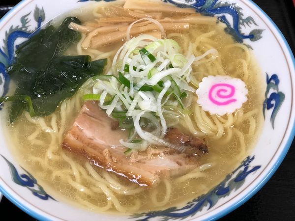 「塩ら〜めん(煮干塩) 750円」@まるしん 麺匠 きくのやの写真