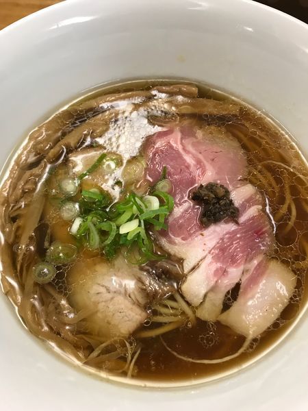 「404醤油そば」@404の写真