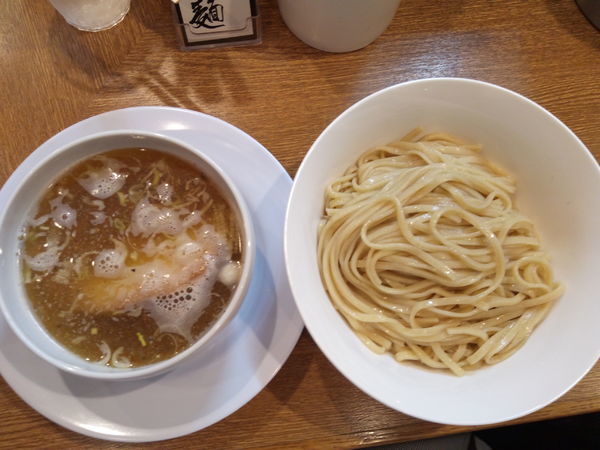 「【限定】北海道産小麦「春よ恋」3種MIX麺」@中華そば 桐麺 総本店の写真