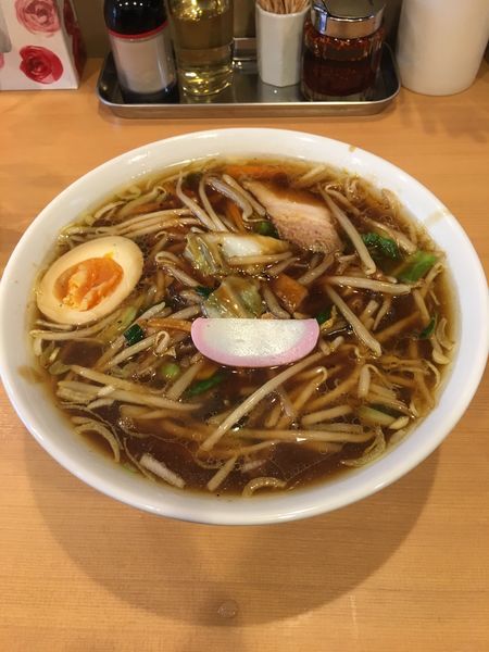 「サンマーメン」@YOKOHAMA中華そば かみ山の写真