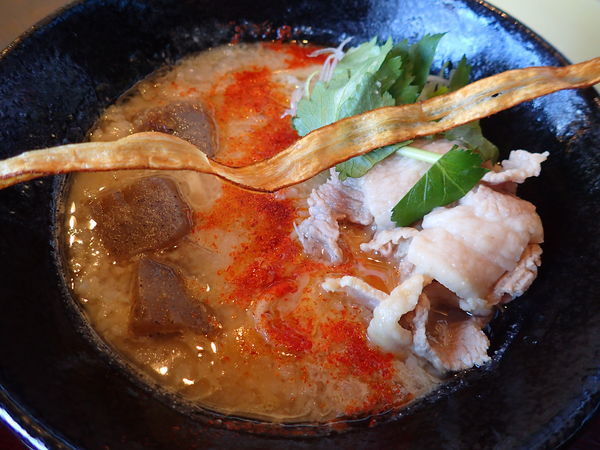 「【期間限定】豚汁そば」@南部屋 路ばたの写真