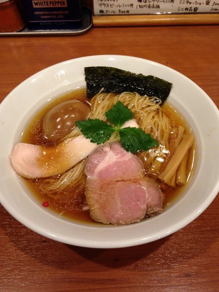 「味玉醤油ラーメン」@中華そば 七麺鳥の写真
