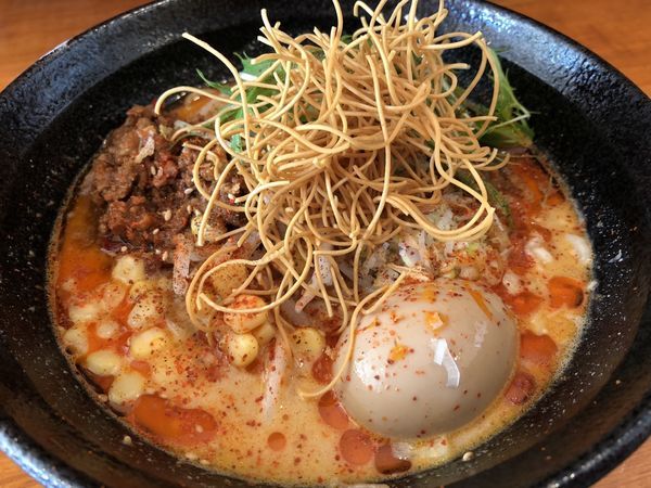 「特製担担　３辛　￥９８０」@Hino担担麺 kokuuの写真