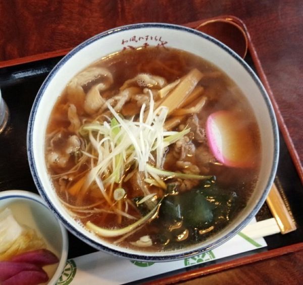 「さくらラーメン830円」@和風れすとらん 八千代の写真