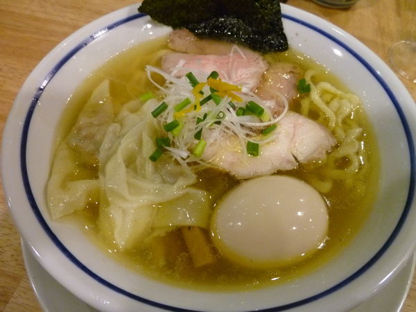「特製中華そば　塩」@手打式超多加水麺 ののくらの写真