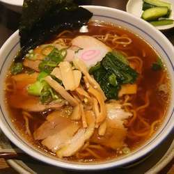 生姜醤油チャーシューラーメン