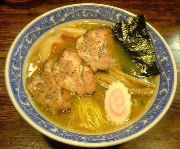 「特製中華そば」@中華そば 青葉 飯田橋店の写真