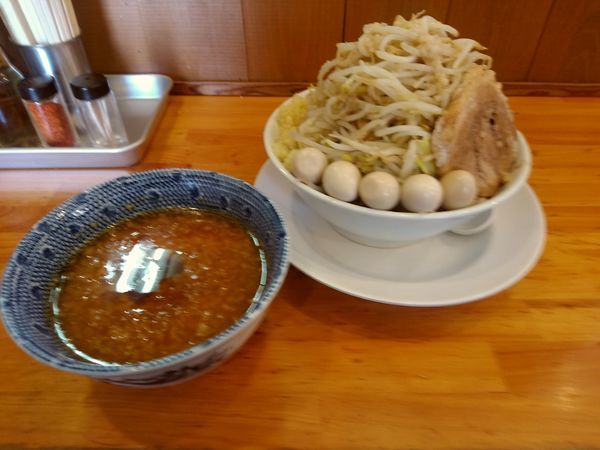 「つけめん(全増し・並盛・300g)800円」@らーめん いち大の写真