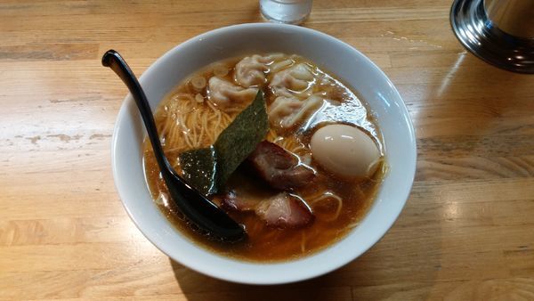 「味玉わんたんそば(醤油)」@支那そば なかじまの写真