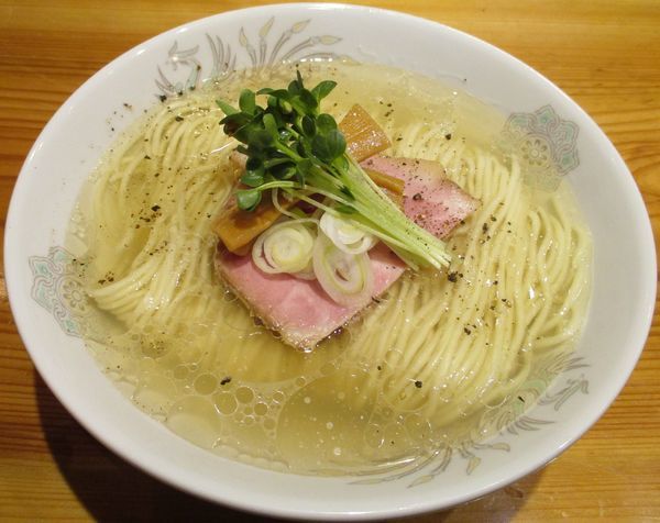 「塩そば　650円」@麺屋 坂本01の写真