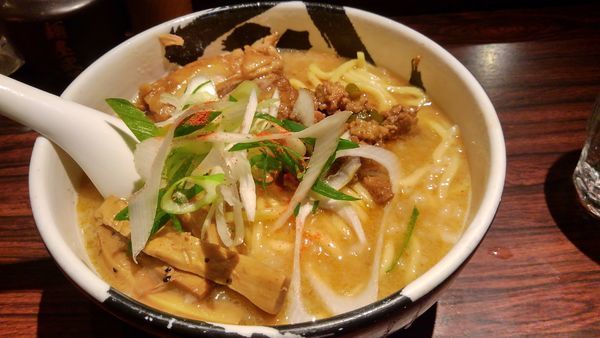 「濃厚味噌ラーメン 980円」@麺屋武蔵 武骨の写真