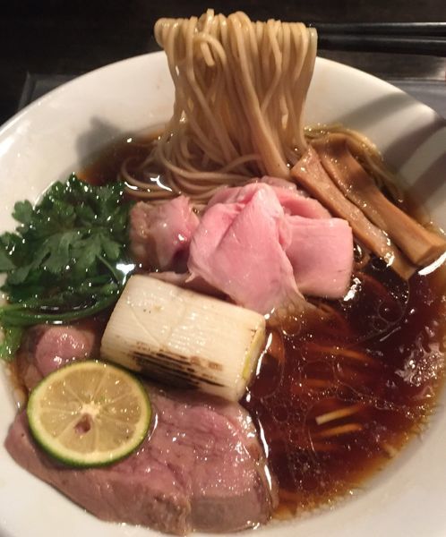 「鴨醤油らぁめん1000円」@KaneKitchen Noodlesの写真