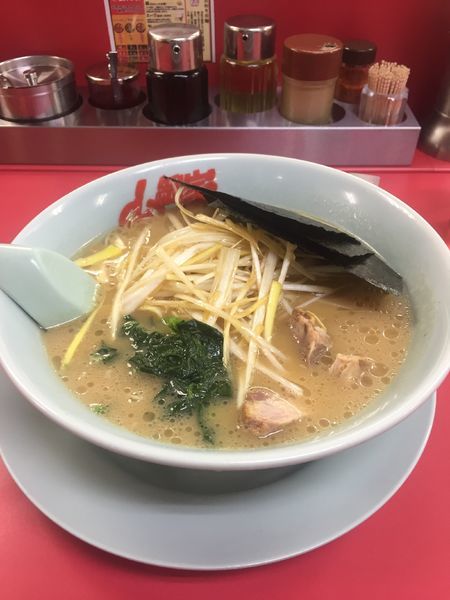 「ねぎラーメン醤油味」@ラーメン山岡家 音羽蒲郡店の写真