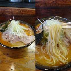 『えびみそらーめん+大盛(￥800+100)』