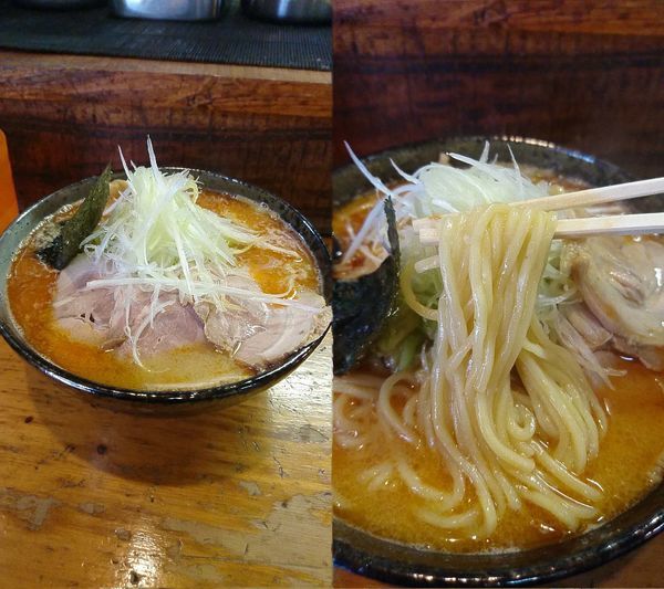 「『えびみそらーめん+大盛(￥800+100)』」@らーめん ○太郎の写真