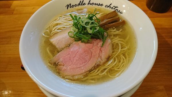 「塩　８００円」@麺庵ちとせの写真