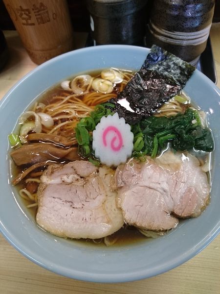 「中華そば 720円」@我的中華そば 机上の空論。の写真