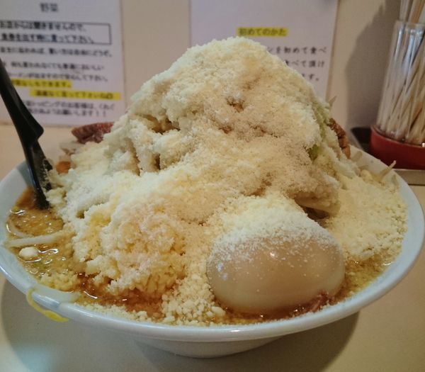 「味噌旨辛ラーメン＋粉チーズ＝880円」@麺家ぶんすけの写真