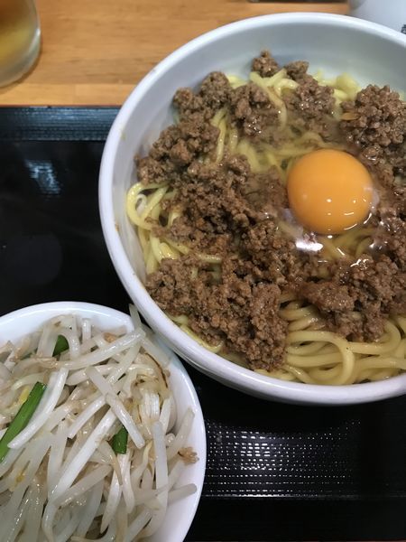 「まぜそば」@味噌麺処 花道庵の写真